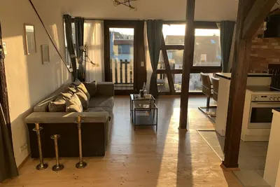 Image de Appartement Skyline of Jena luxueux, unique, wifi gratuit, air conditionné,