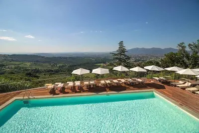 Image de Anna, appartement avec piscine et vue. Climatisation, WiFi
