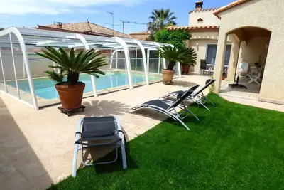 Image de Belle villa traditionnelle très confortable avec piscine privée pour 6 personnes