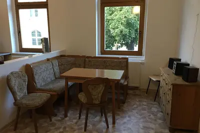 Image de Vivre dans la ville universitaire de Freiberg, argenterie et patrimoine mondial. Appartement 3