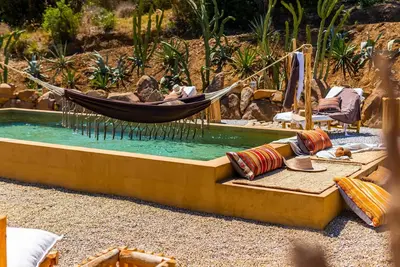 Image de Belle maison de vacances privée avec piscine privée, Wifi, Tv, patio, vue panoramique et parking