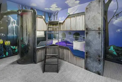 Image de [Villa neuve! ] Vient de figurer w / piscine privée, Home Cinéma, salle d'arcade, chambres à thème + Plus