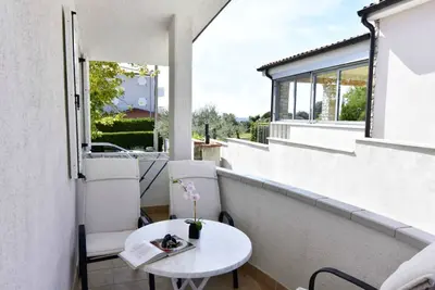 Image de Appartement Savudrija Milos 1 près de la plage, Wifi, parking privé