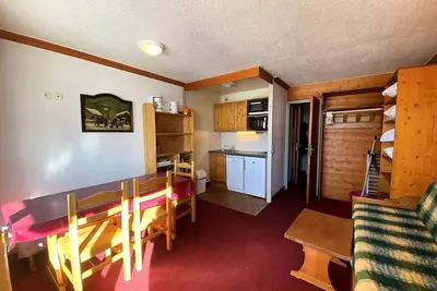 Image de Val Thorens location: Studio pour 4 personnes dans un quartier animé (Les Neves)
