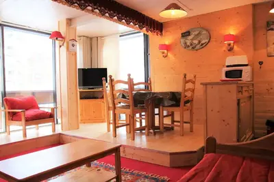 Image de Val Thorens Standort: Warmes Studio mit Kabine in ruhiger Lage