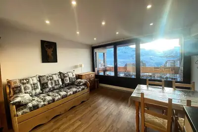 Image de Val Thorens location: Studio pour 4 personnes dans un quartier animé (Les Neves)