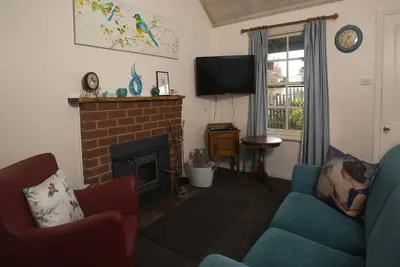 Image de Cottage des mineurs bleu clair au clair de lune Daylesford