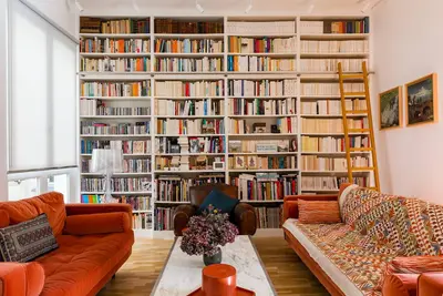 Image de The Library Wall - Une Chambre Appartement, Couchages 2