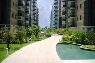 Image de Appartement confortable à Maceió, au bord de la mer de la plage de Jatiúca