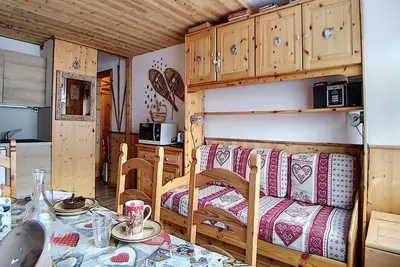 Image de Bel appartement spacieux, skis aux pieds, 3 pièces, idéal familles, Les Menuires