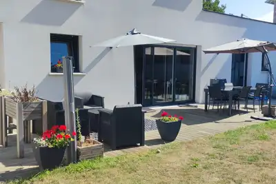Image de Gd Appartement plain pied avec jardin proche plage