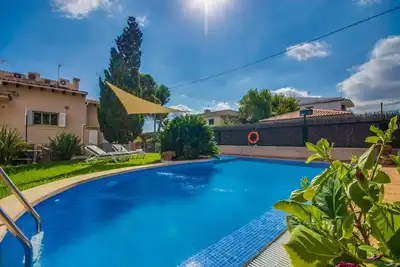 Image de Maison Puerto Pollensa Llenaire piscine et vue sur la plage