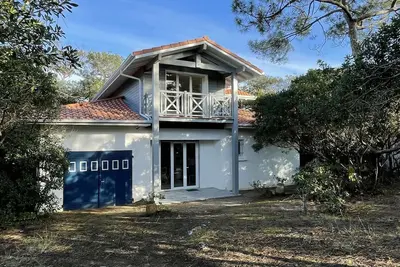 Image de Seignosse, à 2 pas de la plage des Estagnots, Villa avec Wifi 6 pers- jardin boisé et clos