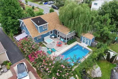 Image de Adorable 3 Br Cottage Une Minute Loin De La Plage Et De Conseils En Rehoboth Beach