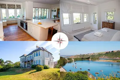 Image de Maison principale (chevaux blancs) - Superbe propriété historique du 19ème siècle dans le sud du Devon