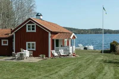 Image de Chalet confortable avec plage privée