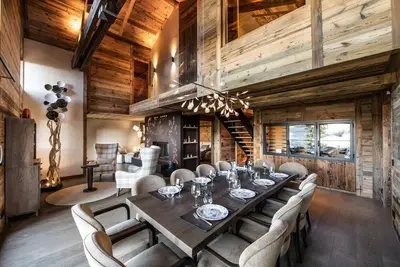 Image de Superbe chalet 5* en lisière de forêt à la Rosière 16 personnes
