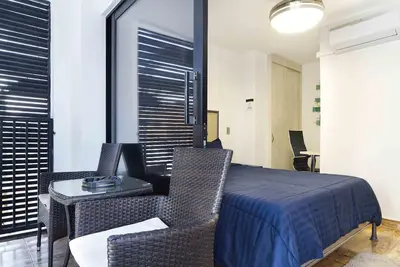 Image de Deux chambres balcon Ac Hot Tub à temps partiel portier Poblado