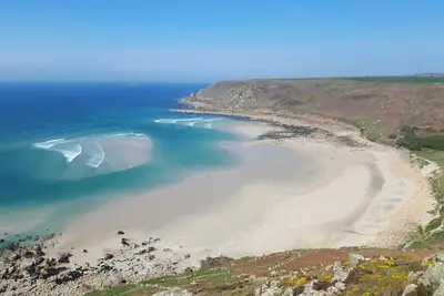Image de Magnifique bungalow côtier-crique Sennen -Porthcurno-mer
