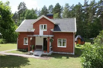 Image de Maison de vacances idyllique dans le sud de la Suède, près du lac, WiFi