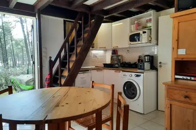 Image de Promo maisonnette ** donnant sur forêt clôture ch côté 1, 2 km mer Lacanau Océan