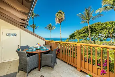 Image de Maui Kamaole # A-210 Rangée avant 2Bd / 2Ba, Vue panoramique sur l'océan, A / C, 6 couchages