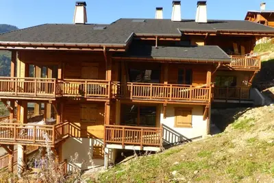 Image de Appartement cosy 2 chambres à Arêches, cuisine équipée et terrasse