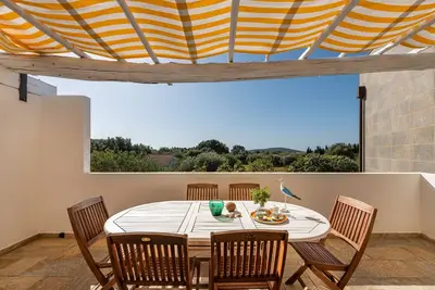 Image de Appartement de vacances confortable \"Villa Fico 2\" avec balcon, jardin et climatisation