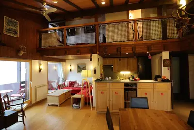 Image de Grand Duplex en attique à 200m de la Télécabine du Tracouet et des commerces