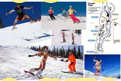 Image de Ski de printemps à Snowbird Utah Semaine de Pâques Cliff Club Resort Ski In Ski Out!