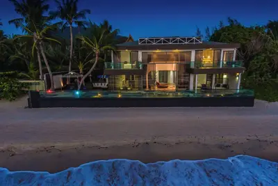 Villa U Beachfront Haven: 1 lit-2 personnes