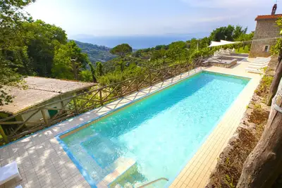 Villa Sorrento 12 personnes. bassin
