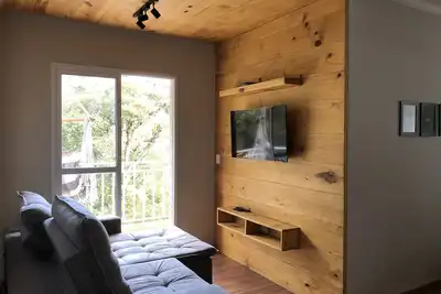 Image de Bel appartement complet | Rustique et moderne avec garage
