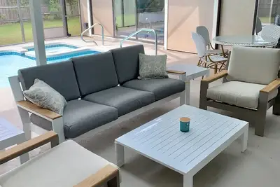 Image de Accueil piscine chauffée - près de l'océan moderne
