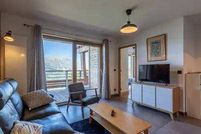 Image de Appartement 4* pour 6 pers. avec Spa, parking et WiFi aux Arcs 1800