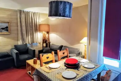 Image de Tignes : Appartement 4 pièces cosy pour 6 pers, balcon, proche pistes et commerces