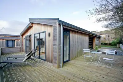 Image de Un pavillon qui peut accueillir 2 personnes dans 1 chambre
