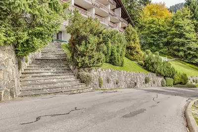 Image de Location appartement avec terrasse proche des pistes avec vue imprenable