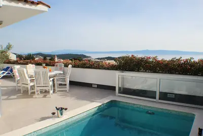Image de Belle villa de 4 chambres avec vue mer