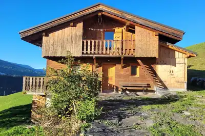 Image de Le Mazot de Marie - Chalet individuel 6 pers vue Mont Blanc