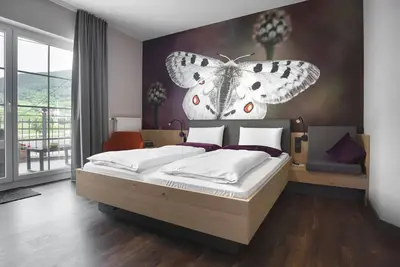 Image de Chambre Double avec Vue sur la Moselle - Hotel Weinhaus Halfenstube