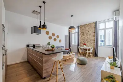 ❤️Totolulu  Appartments Cannes ❤️- Yellow Corner- Clim+ Plages Croisette  A Pied