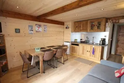 Image de Les Saisies - Appartement rénové 2 pièces avec balcon et vue - 5 pers