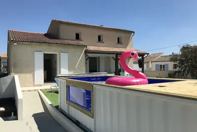 Image de 🏖gîte Villa cap mer 17, 15 pers piscine proche mer