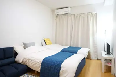 Image de Max 6 people 2 beds 1 futon Simple - Terrys room Namba V202 / Osaka Ōsaka