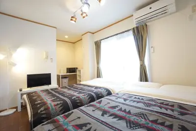 Image de Loose stay with 2 semi double beds M - Terrys room Shinsaibashi M04c / Osaka Ōsaka