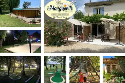 Image de Gîtes dans les vignes, parc, piscine, aire de jeux, terrain de pétanque, . . .
