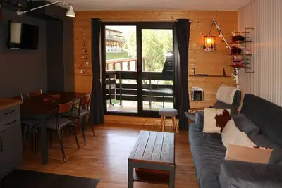Image de Studio aux Orres 1650, 5 pers. , accès direct pistes