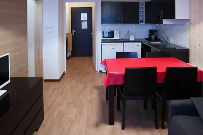 Image de Appartement cosy 2 pièces avec piscine, sauna et hammam - 6 pers, Les Orres 1800