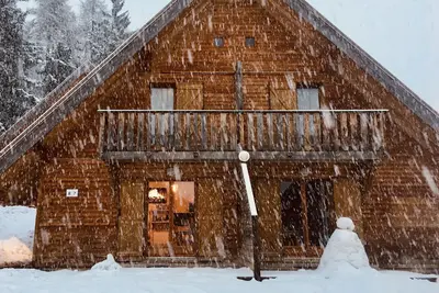 Image de Demi Chalet Chaleureux Proximite Des Pistes, Wifi
